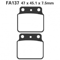 Колодки тормозные EBC FA137TT