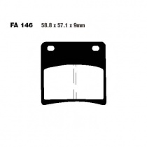 Колодки тормозные EBC FA146V