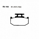 Колодки тормозные EBC FA152R