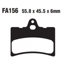 Колодки тормозные EBC FA156