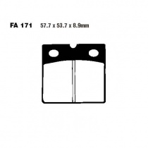 Колодки тормозные EBC FA171HH