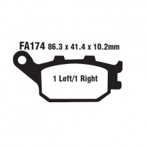 Колодки тормозные EBC FA174V