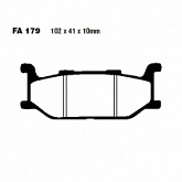 Колодки тормозные EBC FA179HH