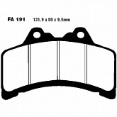 Колодки тормозные EBC FA191
