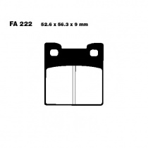 Колодки тормозные EBC FA222