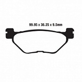 Колодки тормозные EBC FA319/2V 