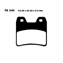 Колодки тормозные EBC FA348