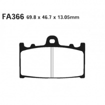Колодки тормозные EBC FA366