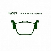 Колодки тормозные EBC FA373R