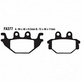 Колодки тормозные EBC FA377V
