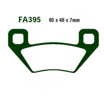 Колодки тормозные EBC FA395R
