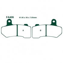 Колодки тормозные EBC FA409