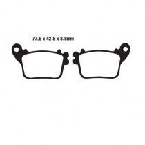 Колодки тормозные EBC FA436V