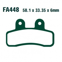 Колодки тормозные EBC FA448