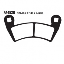 Колодки тормозные EBC FA452R