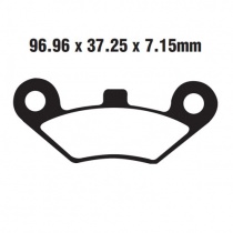 Колодки тормозные EBC FA453TT
