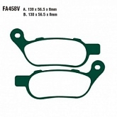 Колодки тормозные EBC FA458HH
