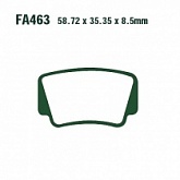 Колодки тормозные EBC FA463R