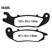 Колодки тормозные EBC FA465R
