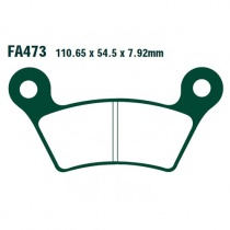 Колодки тормозные EBC FA473