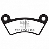 Колодки тормозные EBC FA482R