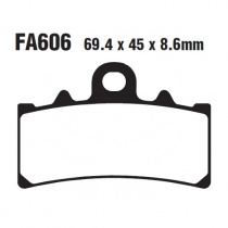 Колодки тормозные EBC FA606