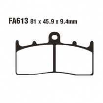 Колодки тормозные EBC FA613HH
