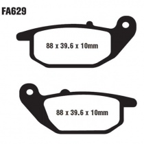 Колодки тормозные EBC FA629R