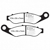 Колодки тормозные EBC FA638