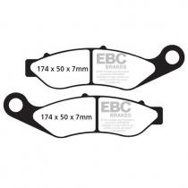 Колодки тормозные EBC FA638