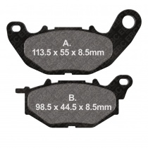 Колодки тормозные EBC FA663