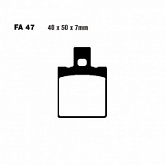 Колодки тормозные EBC SFA047