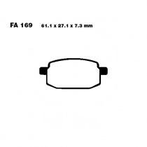 Колодки тормозные EBC SFA169