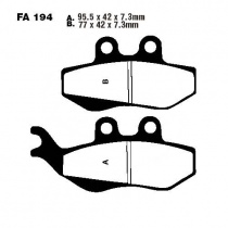 Колодки тормозные EBC SFA194