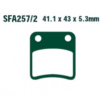 Колодки тормозные EBC SFA257/2