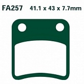 Колодки тормозные EBC SFA257