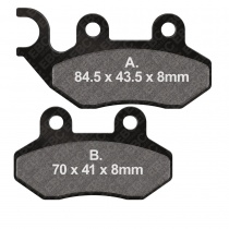 Колодки тормозные EBC SFA264HH