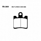 Колодки тормозные EBC SFA283HH