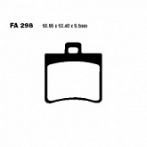 Колодки тормозные EBC SFA298