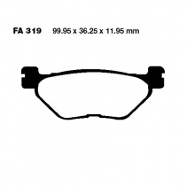 Колодки тормозные EBC SFA319HH