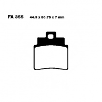Колодки тормозные EBC SFA355/4