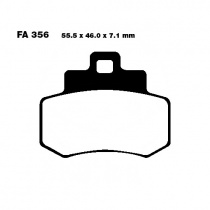 Колодки тормозные EBC SFA356