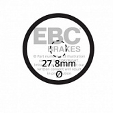 Колодки тормозные EBC SFA621V