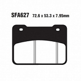 Колодки тормозные EBC SFA627 