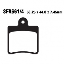 Колодки тормозные EBC SFA661/4