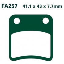 Колодки тормозные EBC SFAC257