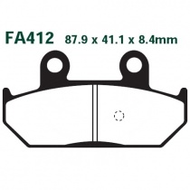 Колодки тормозные EBC SFAC412 