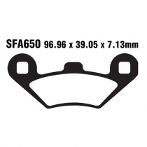 Колодки тормозные EBC SFAC650
