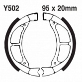 Колодки тормозные EBC Y502G