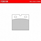 Колодки тормозные Ferodo FDB108P